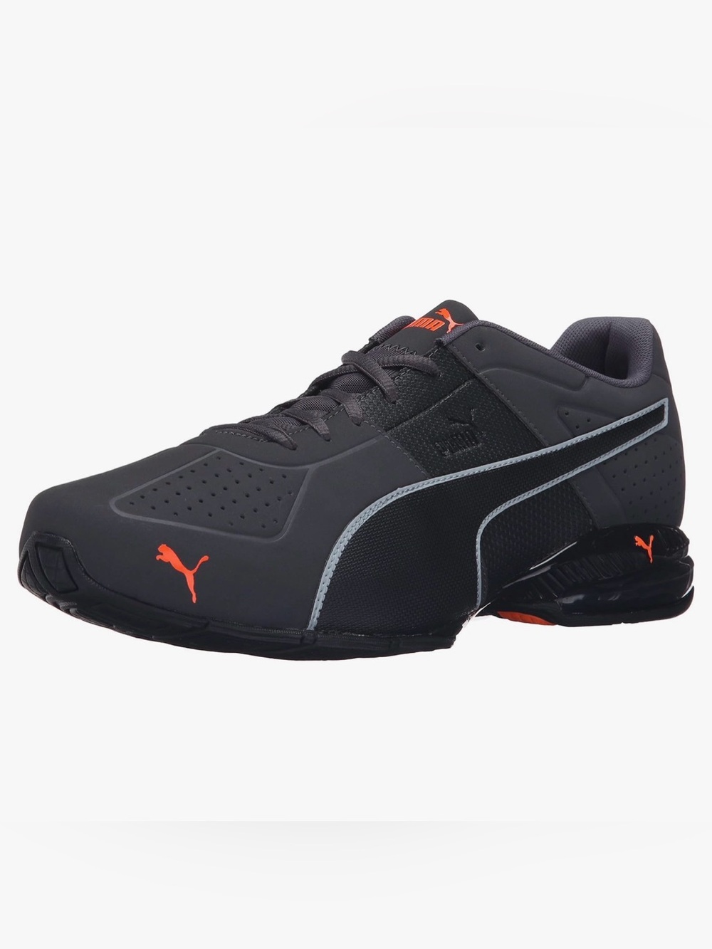 PUMA Cell Surin 2 Matte Asphalt Black Shocking Orange Men’s Size 13